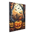thumbnail image 2 of 12x18 inch Canvas Picture Frameless Painting Pumpkin Head Night,Home Bedroom,Studio,Lounge Wall Decor Paintings,Exquisite Pumpkin Head Night Canvas Prints,For,Living Room,Bar,Yard,Cafes Decor, 2 of 6