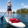 thumbnail image 4 of Sup Insulated Cooler Bag Waterproof Paddle Board Cooler Portable Kayak Storage Bag For Water Sports Camping Picnic(Red-37Cm), 4 of 7