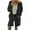 Black, variant on SEAOPEN Womens Winter Sherpa Fleece Button Jacket Coat Loose Long Sleeve Outwear Today Black,S