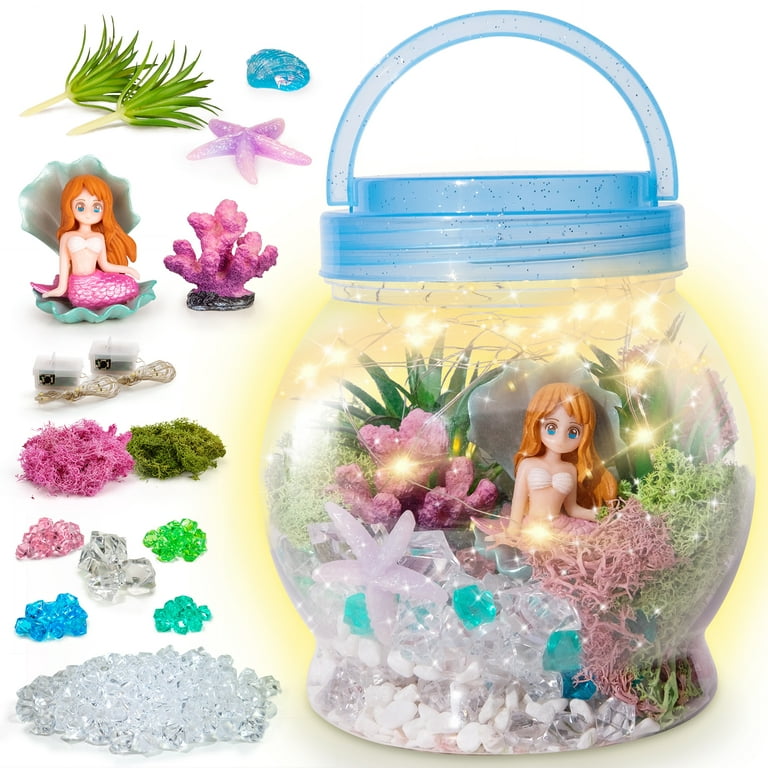  Light-up Unicorn Fairy & Mermaid Lanterns Craft Kit