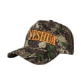 thumbnail image 5 of VERGIAC YESHUA Letter Embroidered Trucker Hat, Unisex Adjustable Snapback Mesh Cap for Daily Travel Outdoor Casual Wear, 5 of 11