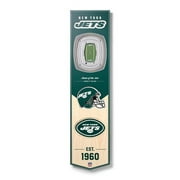 YouTheFan 0952879 8 x 32 in. NFL New York Jets MetLife Stadium 3D Banner
