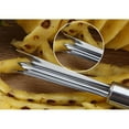 thumbnail image 2 of unbranded 4Ud De Cuchillos Para Piña Con Pelador Y Removedor De Ojos Acero Inoxidable Color Plata, 2 of 6