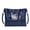 Dark Blue, variant on Women Tote Bag Soft Handbags Vintage Shoulder Purses Fashion Top Handles Bag Large Capacity Light Blue