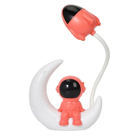 

Gamer Lamps for Boys Projector Night Lights for Bedroom Wall Plug in Light Cartoon Spaceman Astronaut Eye Desk Lamp Cartoon Moon Lamp Led Learning Eye Rechargeable Desk Lamp Wireless Bedside Lamp Cute
