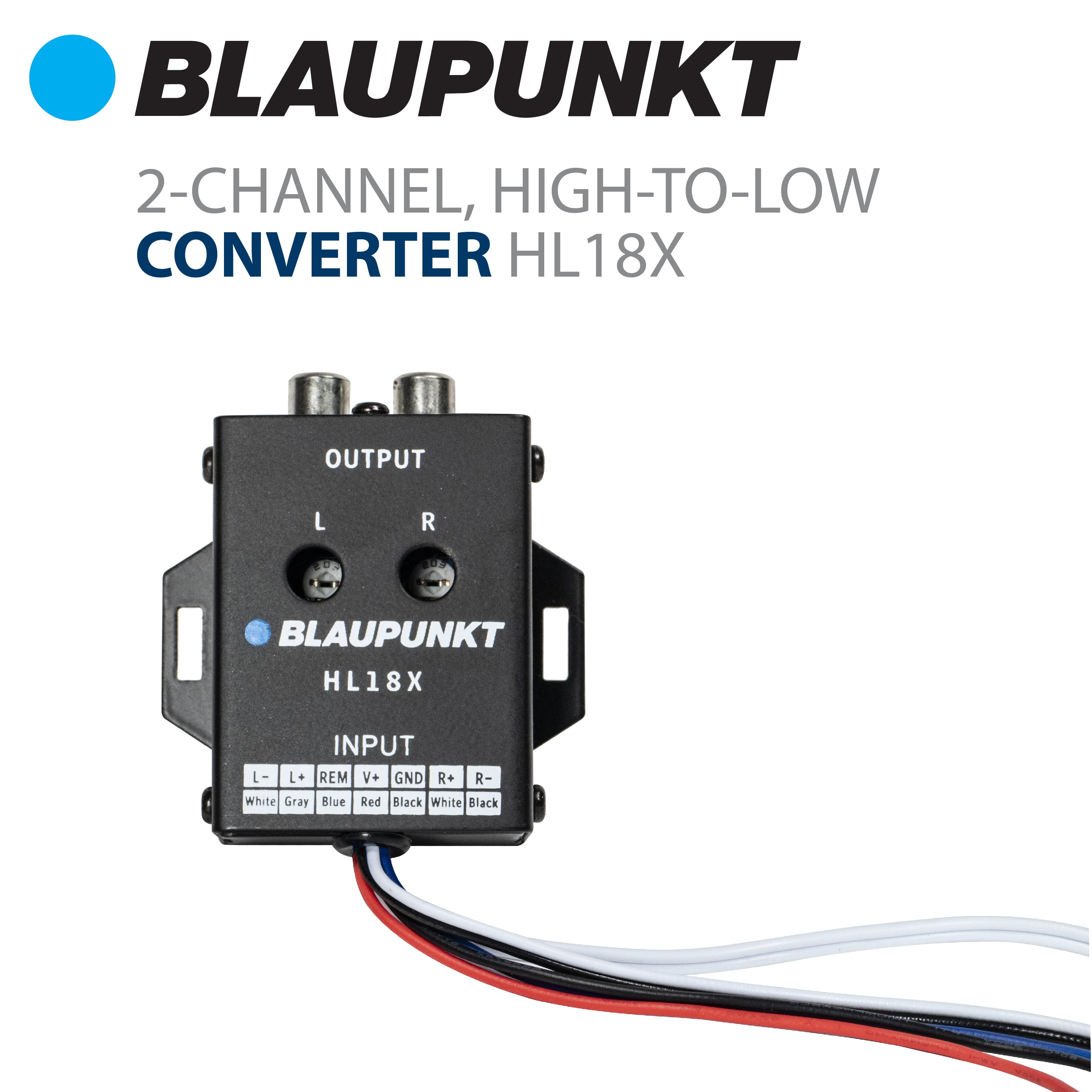 Blaupunkt 2Channel High to Low Converter HL18X