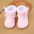 thumbnail image 5 of Fozruso Baby Girls And Boys Warm Shoes Soft Booties Soft Comfortable Boots Toddler Warming And Fashion Snow Boots Sizes 4.5 Toddler(Pink), 5 of 6