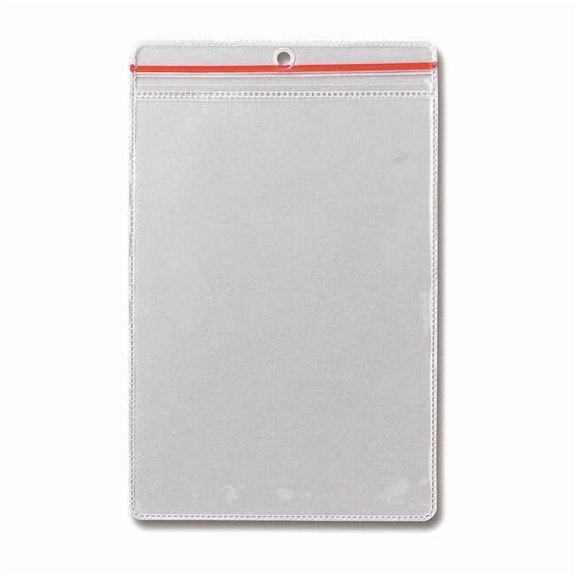 Brady Shop Envelope,Clear,8 1/2" H,PK10 81767