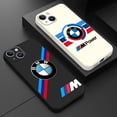 thumbnail image 2 of BMW-Funda de teléfono deportiva para Apple iPhone 14 Pro Max SE 8 12 11 7 6S Plus XR XS X 13 Mini Funda líquida Fivean unisex, 2 of 2