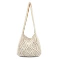 thumbnail image 1 of Hukapapa Bolsos de Hombro para Mujer Bolsos de Ganchillo Bolso de Compras al Hombro, 1 of 5