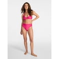 thumbnail image 5 of Time and Tru Women's and Women's Plus Mid Rise Bikini Bottoms, Sizes XS-3X, 5 of 5