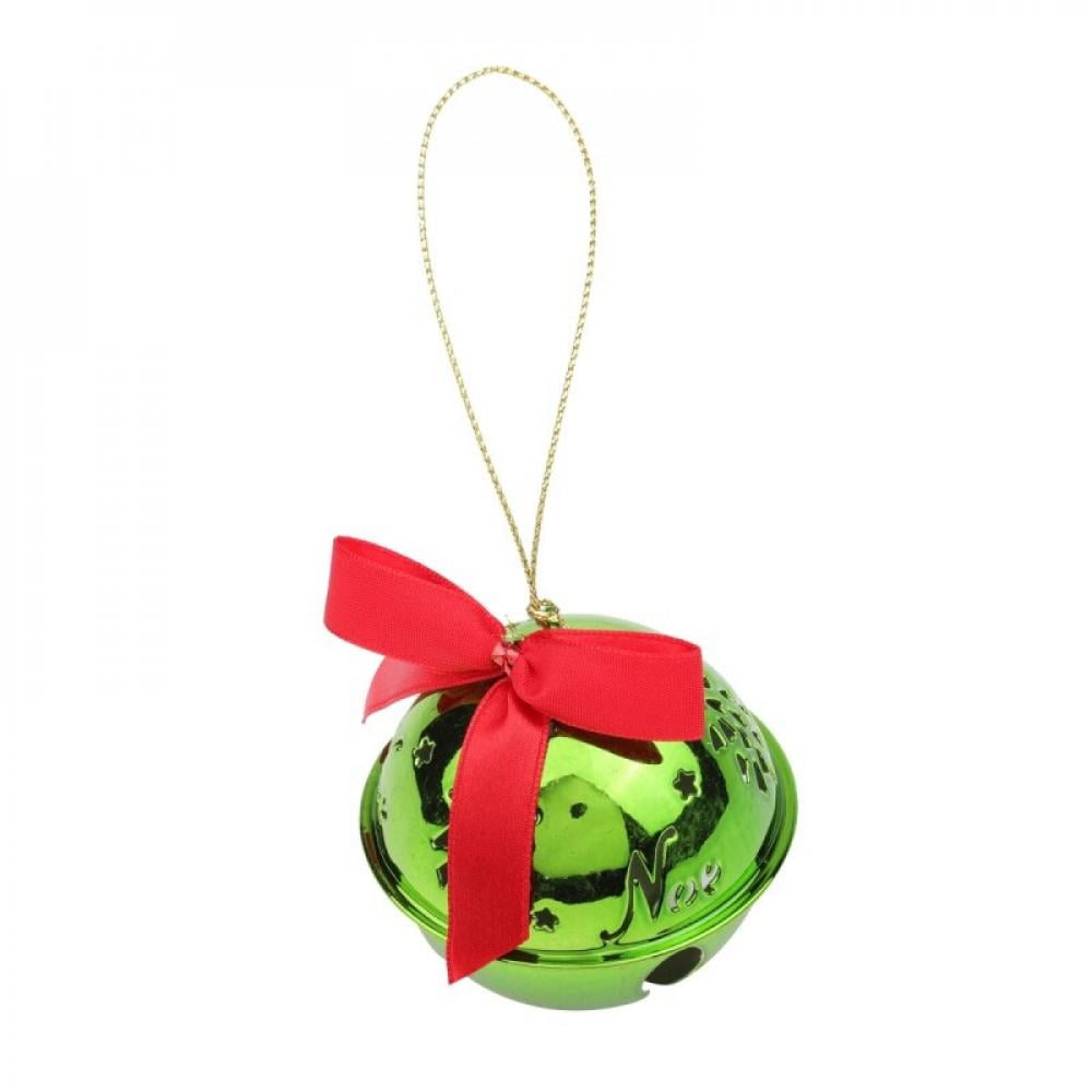 [Big Clear!]Wrought Iron Jingle Bells Pendant Christmas Tree Bells