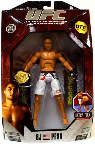 RARE UFC 31 Series 7 Bj Penn Collection Fighter Figure Jakks Pacific for sale online 