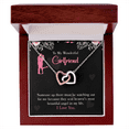 thumbnail image 1 of To My Girlfriend Most Beautiful Angel Inseparable Necklace, 1 of 7