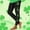 #082-Green, variant on Women's St. Patrick's Day Print Yoga Leggings, Butt-Lifting and Stretchable, Casual Fitness Wear for Exercise and Daily Activities