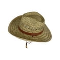 thumbnail image 2 of Kenny K  Rush Straw Lightweight Safari Hat with Chin Cord (Men), 2 of 5