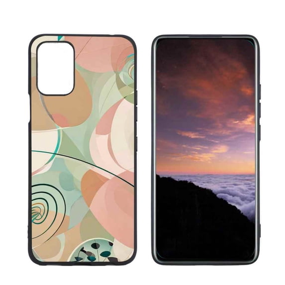 Abstract-Art-2 Phone Case, Degined for LG K52 Case Men Women, Flexible Silicone Shockproof Case for LG K52