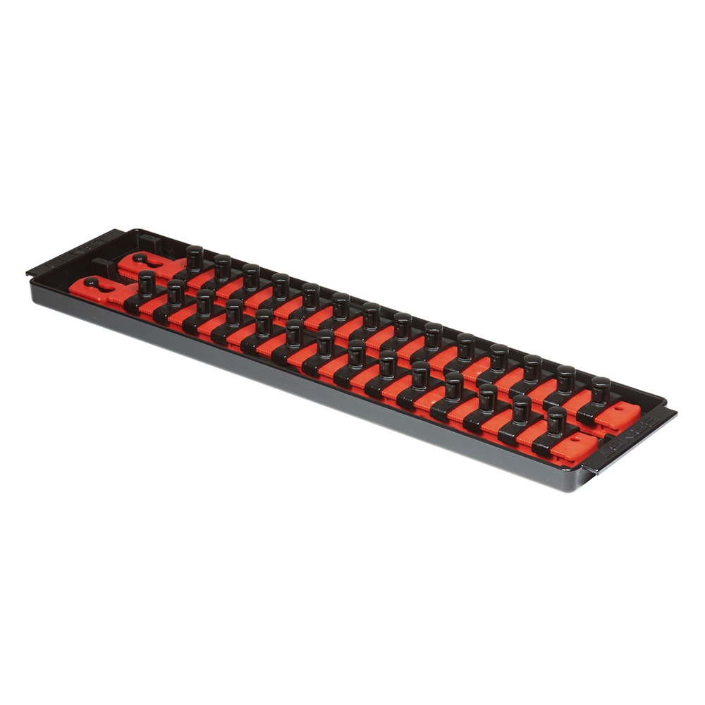 Ernst Mfg 8493 RD Socket BOSS High-Density Tray w//2 Socket Rail Socket System