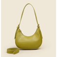 thumbnail image 2 of LinYooLi Sac à Bandoulière pour Femmes Sac en Croissant Lumineux Petit Sac Crocodile avec Sangle Réglable, 2 of 6