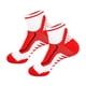thumbnail image 5 of 2x1 Par De Calcetines Deportivos Transpirables Para Hombre, Calcetines Tobilleros Deportivos Para Fútbol, Color Rojo 2 piezas, 5 of 8