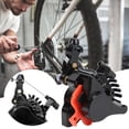 thumbnail image 1 of Hydraulic Disc Brake Calipers, Bicycle Front Rear Oil Disc Brake Aluminum Alloy Bothway Piston with Screw for Road Bicycle Front Disc Brake 140MM,Rear Disc Brake 140MM,Front Disc, 1 of 7