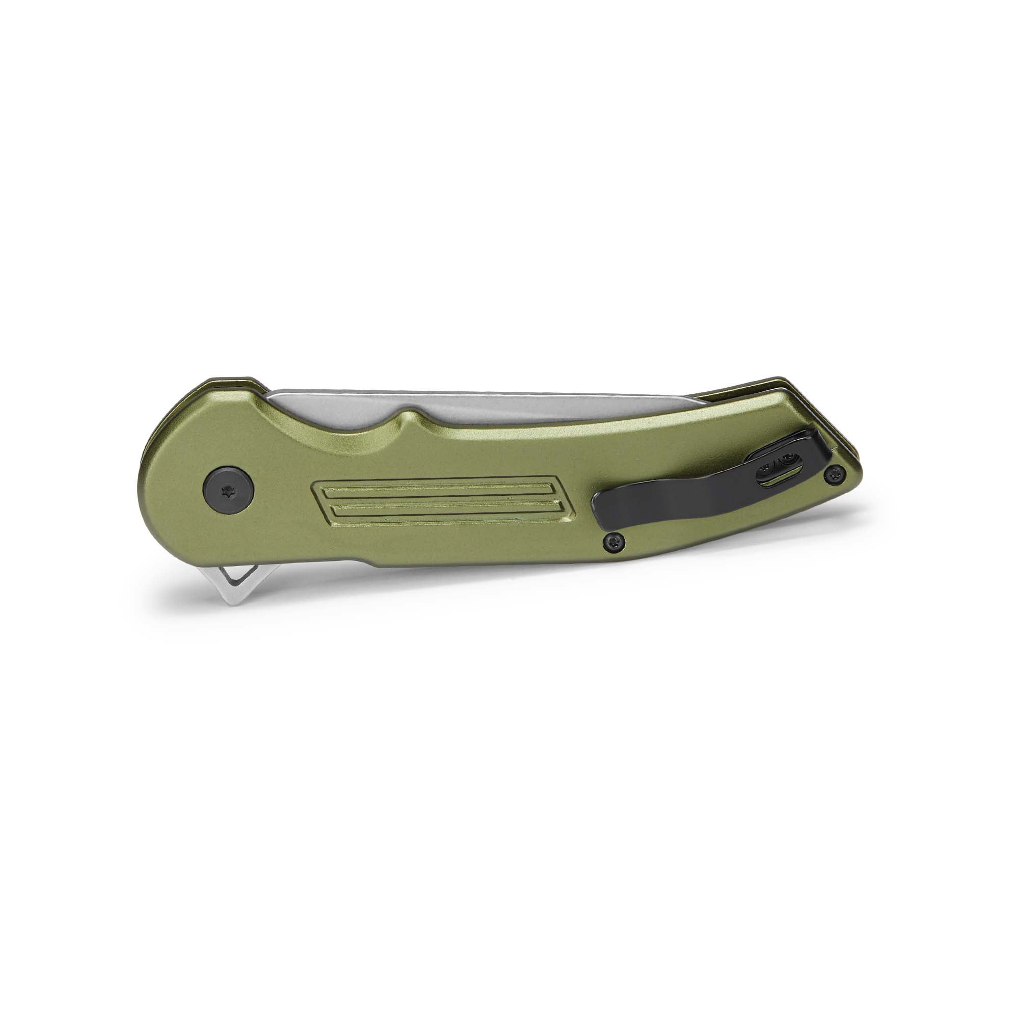 Buck Knives 262 Hexam Assist Folding EDC Knife, 3.35” Pocket Knife Blade, O.D. Green, 5.26 oz