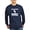 Navy, variant on CafePress - Weekend Forecast Hockey Long Sleeve T Shirt - Long Sleeve Dark T-Shirt