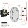 thumbnail image 5 of 4piezas 31MM Eje DIY Reloj de Cuarzo Mecanismo de Movimiento Manos Pared Reloj de Cuarzo Herramienta de ReparacióN Piezas de Repuesto, 5 of 5