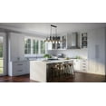 thumbnail image 4 of Quoizel GUI540GK Guilford Farmhouse Island Chandelier, 5-Light 500 Watts, Grey Ash, 4 of 6