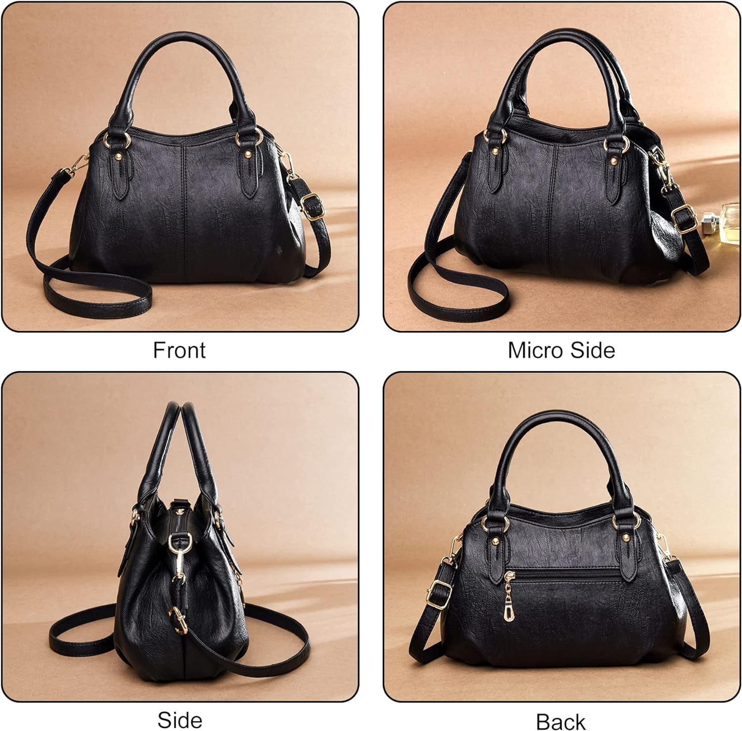 PU Leather Purses and Handbags for Women Hobo Shoulder Bag Ladies Crossbody Bags Purses and Handbags