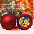 thumbnail image 4 of Simpsons Christmas Balls Ornaments Decoration Xmas Tree Hanging Ornament Pendant for Home Indoor Holiday Party Decor 4PCS, 4 of 8