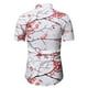 thumbnail image 3 of Novedad de verano, camisa de manga corta con estampado de moda para hombre, camisa con estampado sin posicionamiento, camiseta informal con solapa para hombre Pompotops  oipoqjl45240, 3 of 7