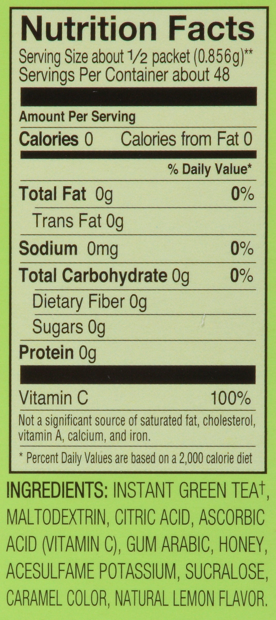 35 Arizona Green Tea Nutrition Label Label Design Ideas 2020