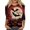 Wine, variant on WTOBBY Women's Fall Fashion Essential 3/4 Sleeve Round Neck Halloween Print Casual T-Shirt Top for Holiday Parties and Everyday Outfits,Black L