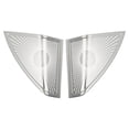 thumbnail image 1 of Cubierta de marco de altavoz de pilar A de 2 piezas, rejilla de audio para automóvil para Mercedes Benz Clase C W205 S205 2015-2021, 1 of 6
