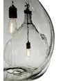 thumbnail image 2 of Meyda 147909 41 in. Euri Tanta 3 Light Cascading Pendant, Mirror Black, 2 of 7