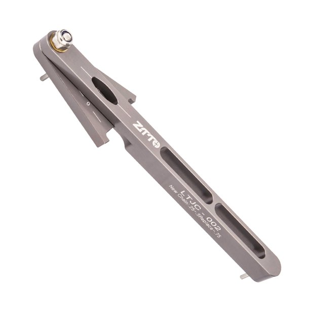 ZTTO Chain Checker aleación de aluminio bicicleta cadena desgaste Checker ciclismo accesorios JShteea Accesorios para bicicletas