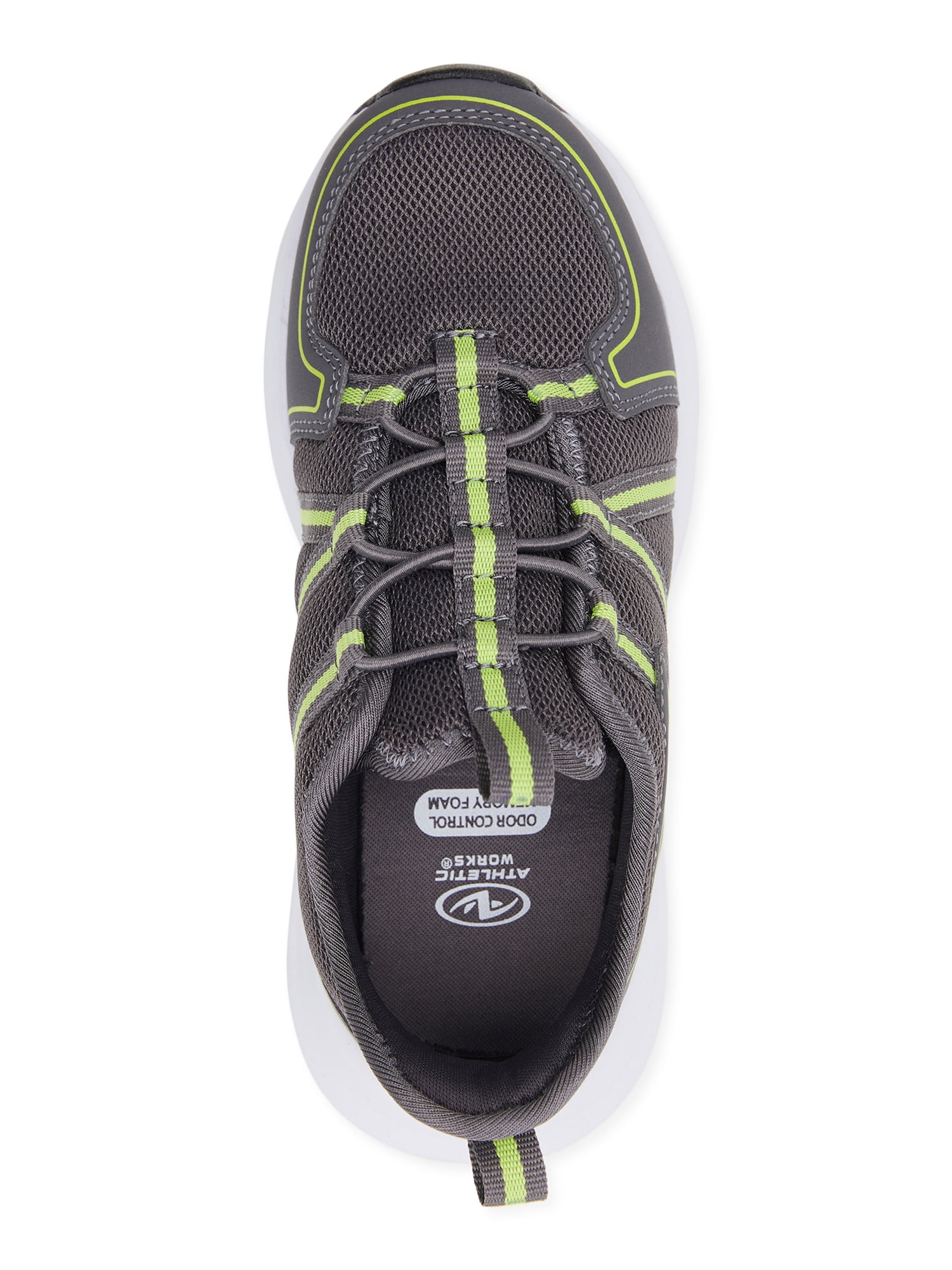 Athletic Works Little & Big Boys Bungee Slip-On Athletic Sneakers