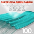 thumbnail image 5 of JUSTLET 10ft Outdoor Patio Square Double Top Medium Roman Umbrella-Turquoise, 5 of 7