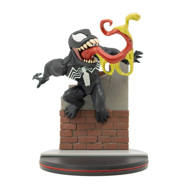 Figura QmX Marvel Venom Q-Fig, diorama de 10 cm, coleccionable