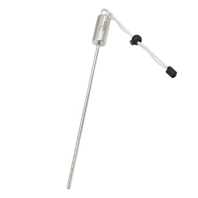 fastboy Underwater Diving Pointer Stick Convenient Point Rod Yellow Portable Accessory White 31.5x2.5cm