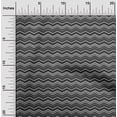 thumbnail image 2 of oneOone Cotton Flex Gray Fabric Chevron Sewing Craft Projects Fabric Prints By Yard 40 Inch Wide, 2 of 4
