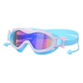 thumbnail image 3 of Gafas de natación para niños Perfecl Azul rosado con tapones para los oídos, 3 of 8