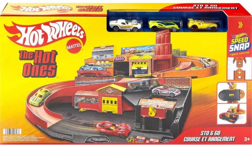 hot wheels 75台セット‼️ Mattel, Hot Wheels Track Set, Multicolor, 37.4 x 30.96 x 27.01