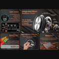 thumbnail image 3 of Subwoofer para coche SCBPAUD 2026 mejorado para debajo del asiento, 1600 W con amplificador, 3 of 9
