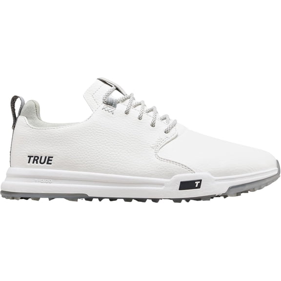 TRUE linkswear OG3 Pro Men’s Waterproof Golf Shoe (Glacier White, 9)