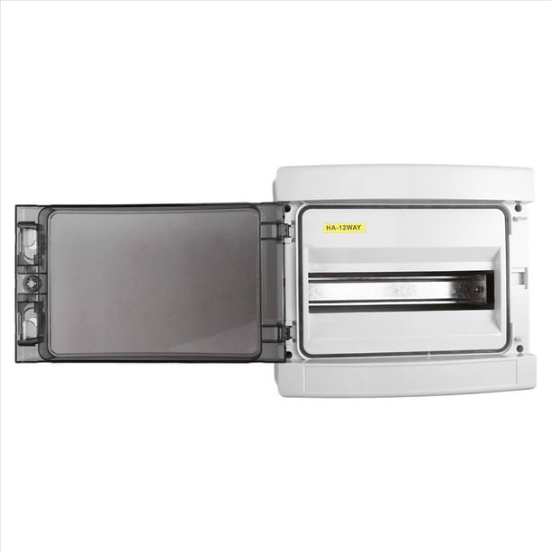 Caja de Conexiones Serie HA de 12 Vías, IP65, Resistente Al Agua, para Exteriores, de Plástico, para Interruptores Automáticos.