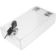 thumbnail image 1 of HUGFEGWE Cell Phone Lock Box Mobile Phone Storage Box with 2 Keys Transparent Phone Locker Case Self-Control Smartphone Holder Portable Phone Time Lock Jail Box CA919-87354, 1 of 9