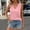 Pink, variant on Women's Summer Solid Color Sleeveless Shirts Casual V Neck Tank Tops Tunic Casual Basic Shirts True Classic Tees Cute Trendy Clothes Summer Loose Fit Clothes Womens Tops 2026 Army Green L