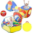 thumbnail image 5 of JoyStone Kids Play Tent Jungle Gym, Ball Pit, Pop Up Tents & Play Tunnel for Toddlers, Best Birthday Gift for Boys & Girls, Collapsible Children Play Tent Toy Indoor and Outdoor Games, 5 of 9
